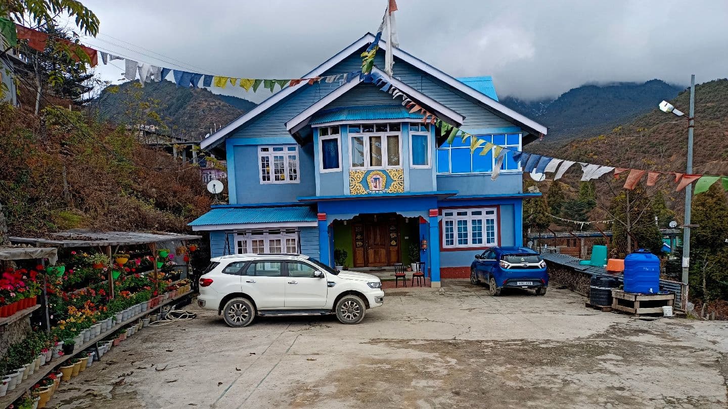 Organic Garden Homestay w/ Monastery Views, AP in Tawang 1