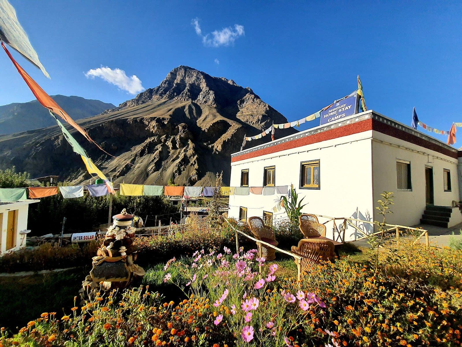 Mud Homestay w/ Heated Beds & Home Meals, HP in Tabo, HP 1