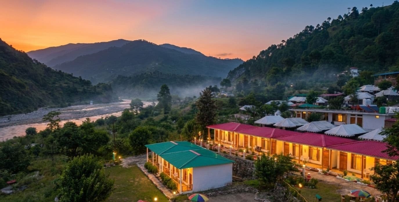 Riverside Cottage w/ Mountain Views, Uttarakhand in Barkot, Uttarakhand 1