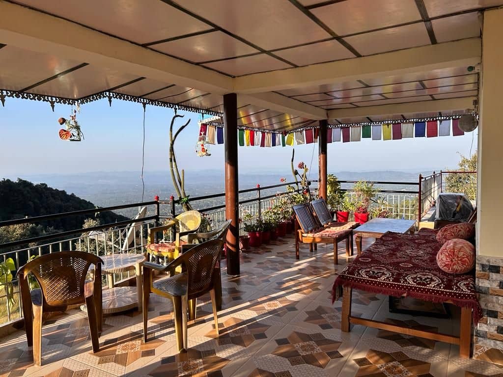 Organic Homestay w/ Farm Meals & Views - Kandbari photo 4