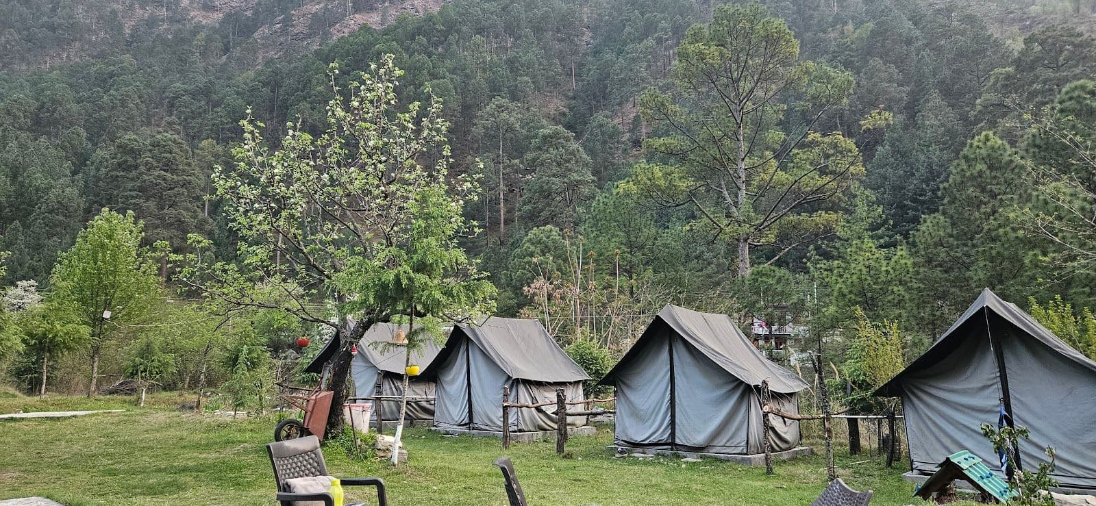 Riverside Camp w/ Home Meals & Treks, HP in Nagini, HP 5