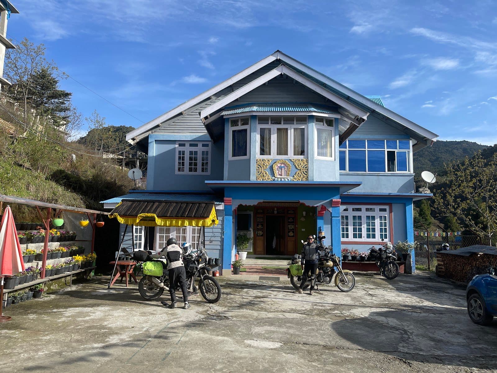 Organic Garden Homestay w/ Monastery Views, AP in Tawang 8