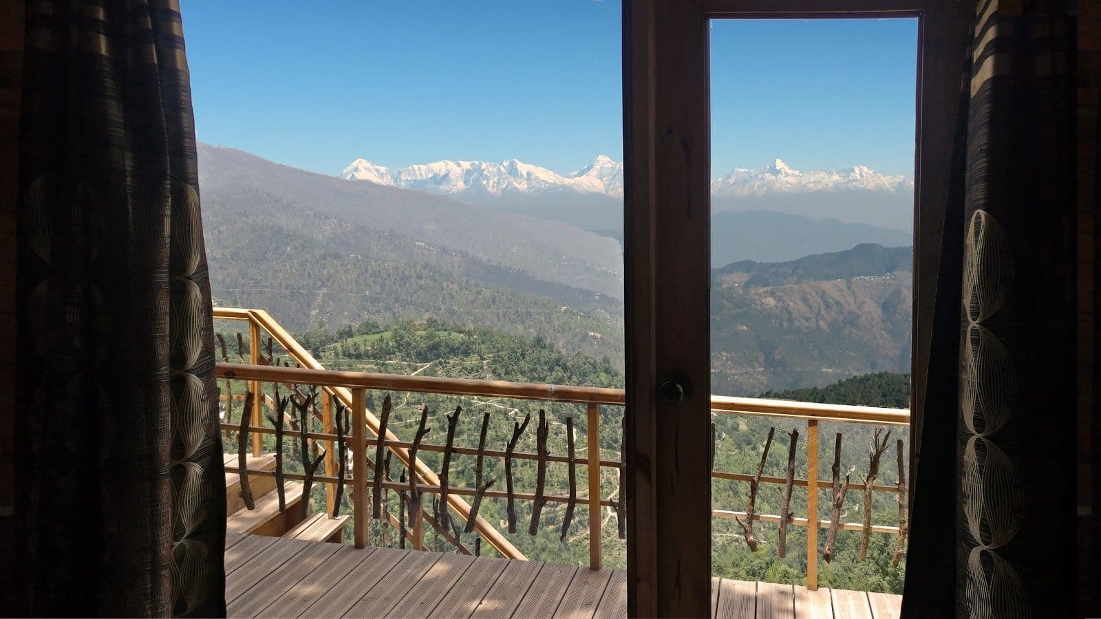 Log Cabin Cottages w/ Nanda Devi Views in Mukteshwar, Uttarakhand 8