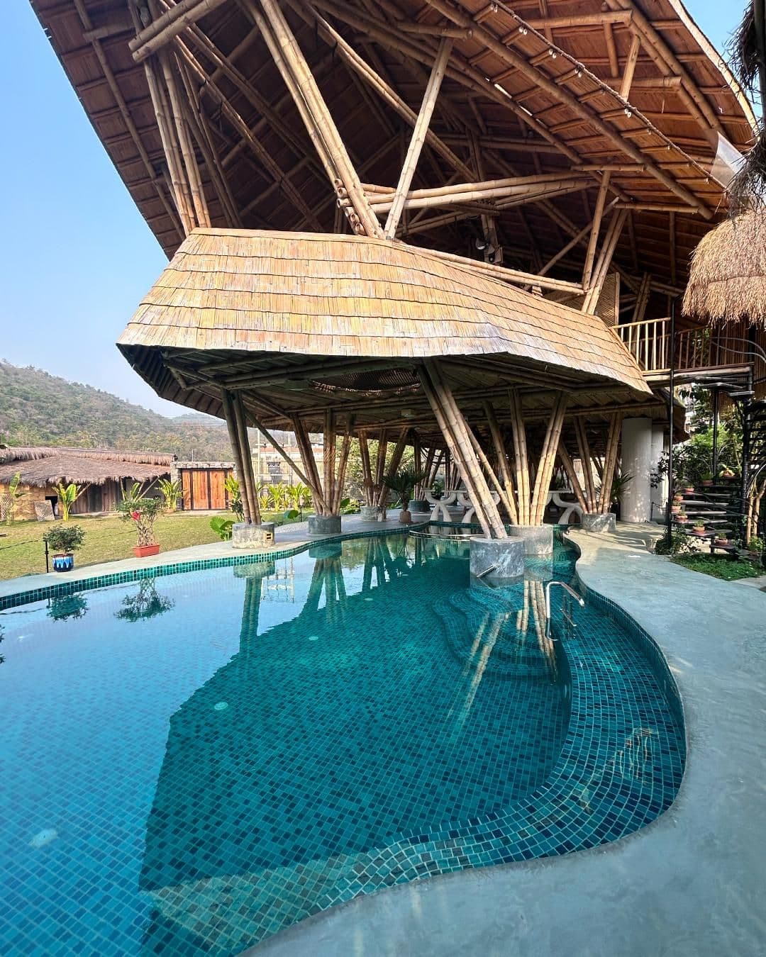 Bamboo Ark Retreat w/ Pool & Dining, Assam in Majuli 8