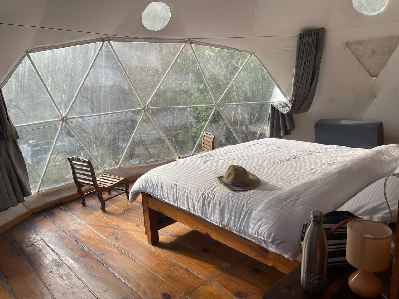 Dome Tents & Cottages by River w/ Bonfire in Chanfi, Uttarakhand 2