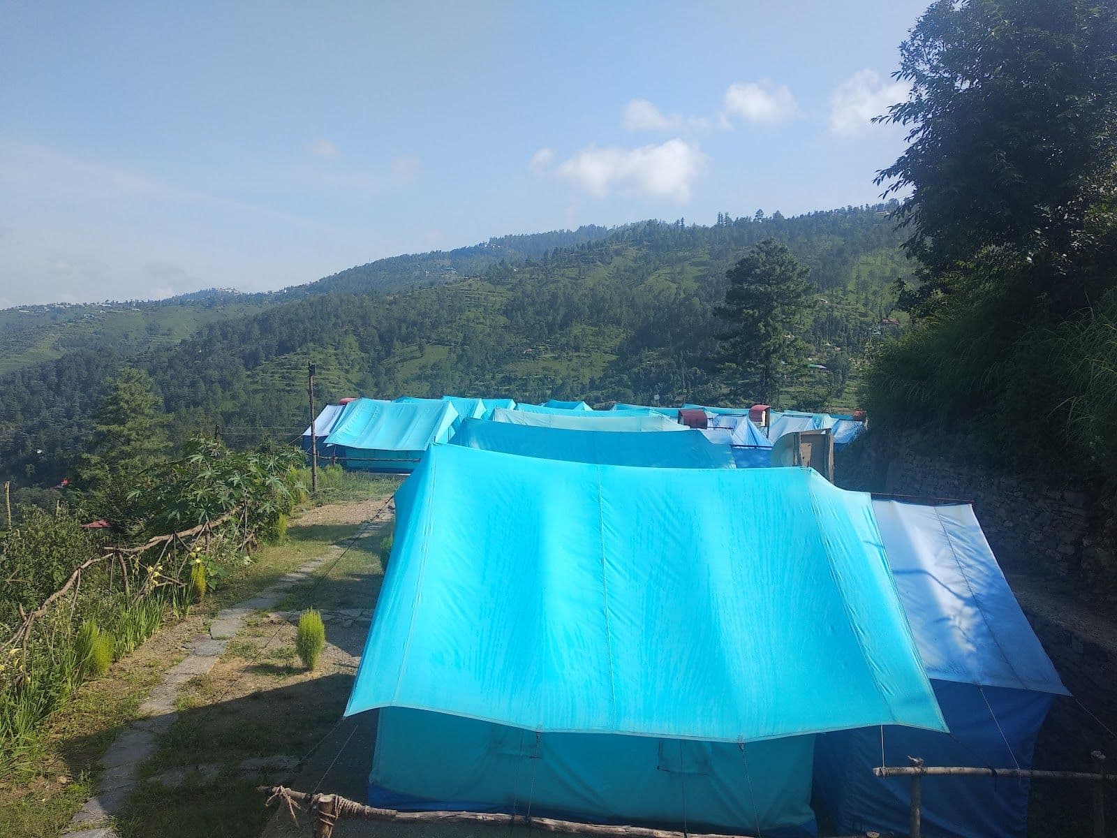 Tent Camp w/ Bonfire & Home Meals, HP in Mashobra, HP 2