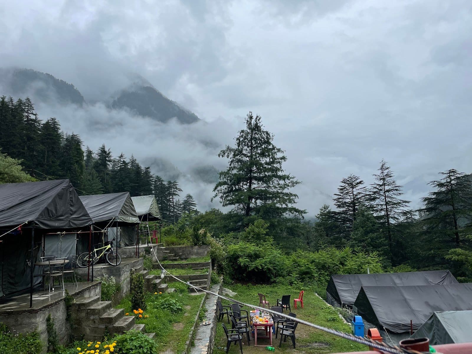 Riverfront Tent Camp w/ Home Meals, HP in Kasol, HP 1
