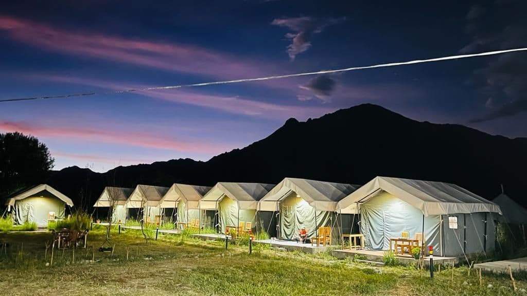 Mountain Camp w/ Bonfires & Home Meals, Ladakh in Diskit, Ladakh 1