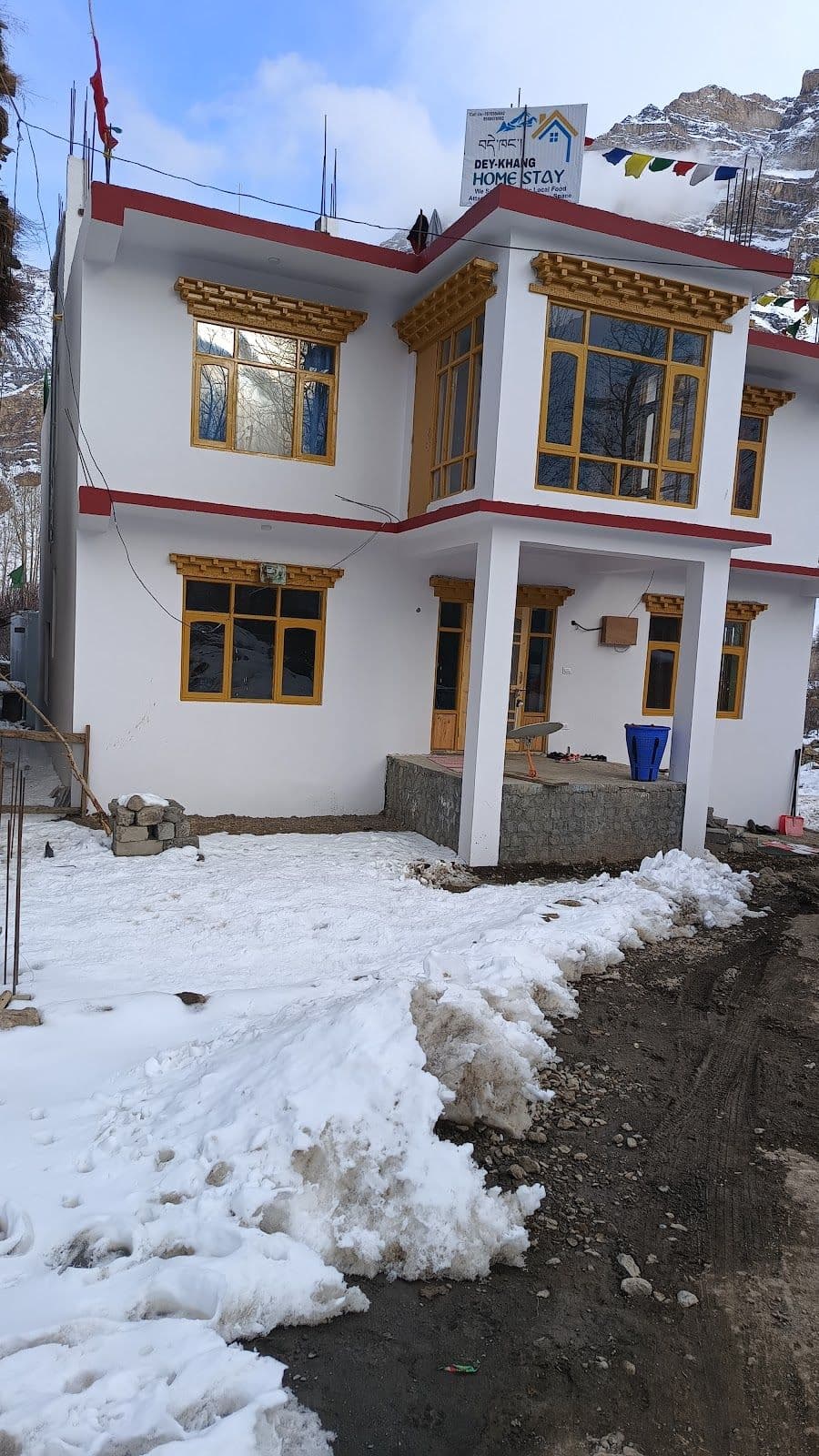 Organic Homestay w/ Home Meals & Treks, HP in Tabo, HP