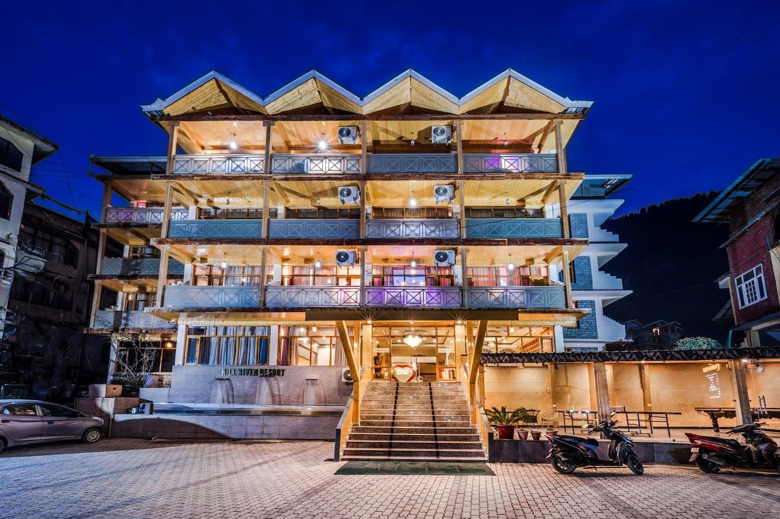 Mountain Resort w/ River Sounds & Home Meals, HP in Manali, HP 1