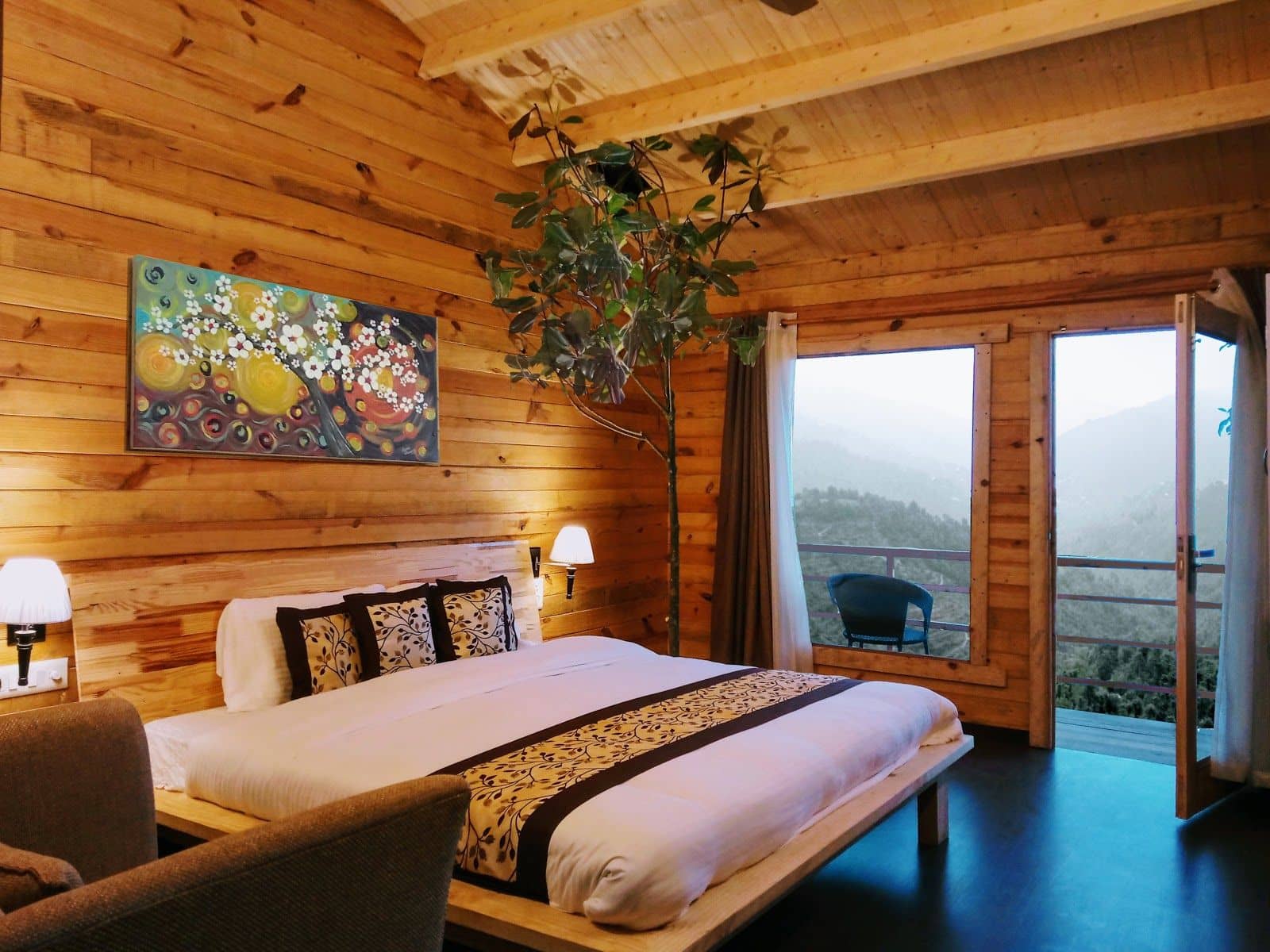 Log Cabin Cottages w/ Nanda Devi Views - Mukteshwar, Uttarakhand photo 5