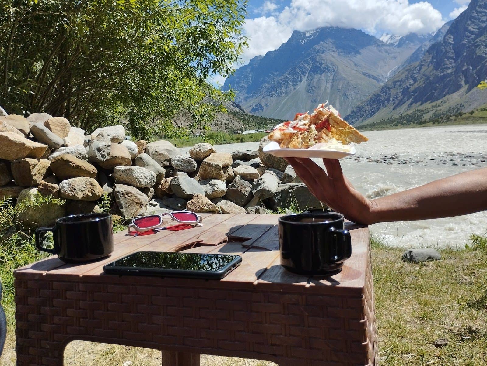 Hut & w/ Bonfire, HP - Jispa, HP photo 5