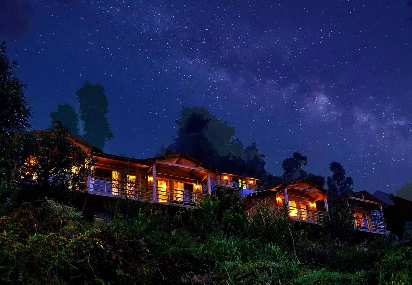 Log Cabin Cottages w/ Nanda Devi Views - Mukteshwar, Uttarakhand