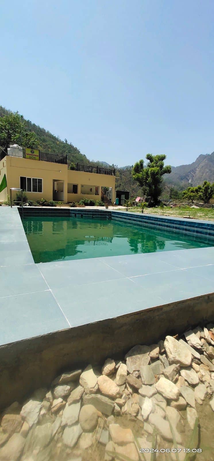 3BR Homestay w/ River-Fed Pool, Uttarakhand - Uttarakhand photo 5