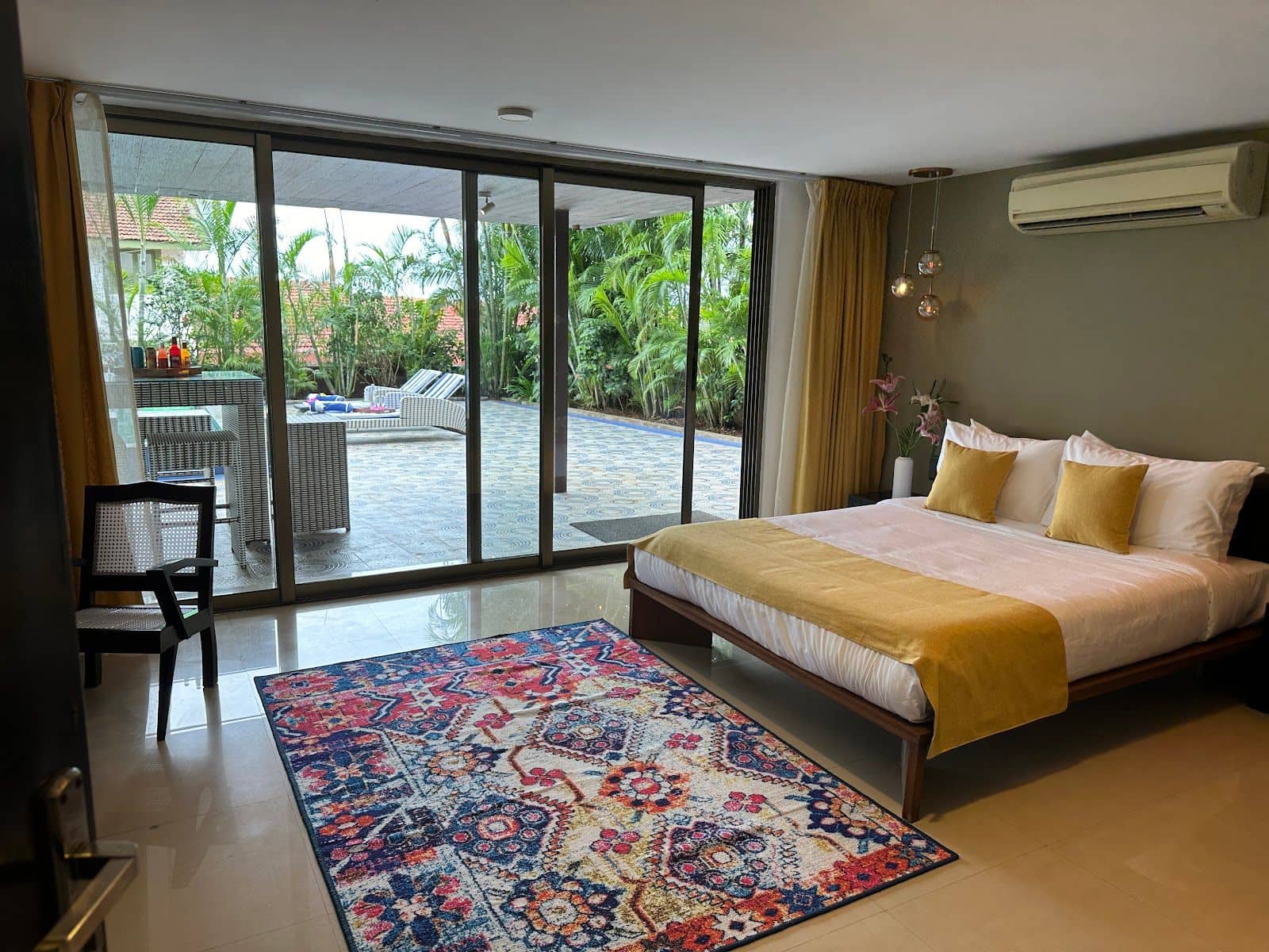 Santorini-Inspired 4BR Goa Villa with a View - Goa