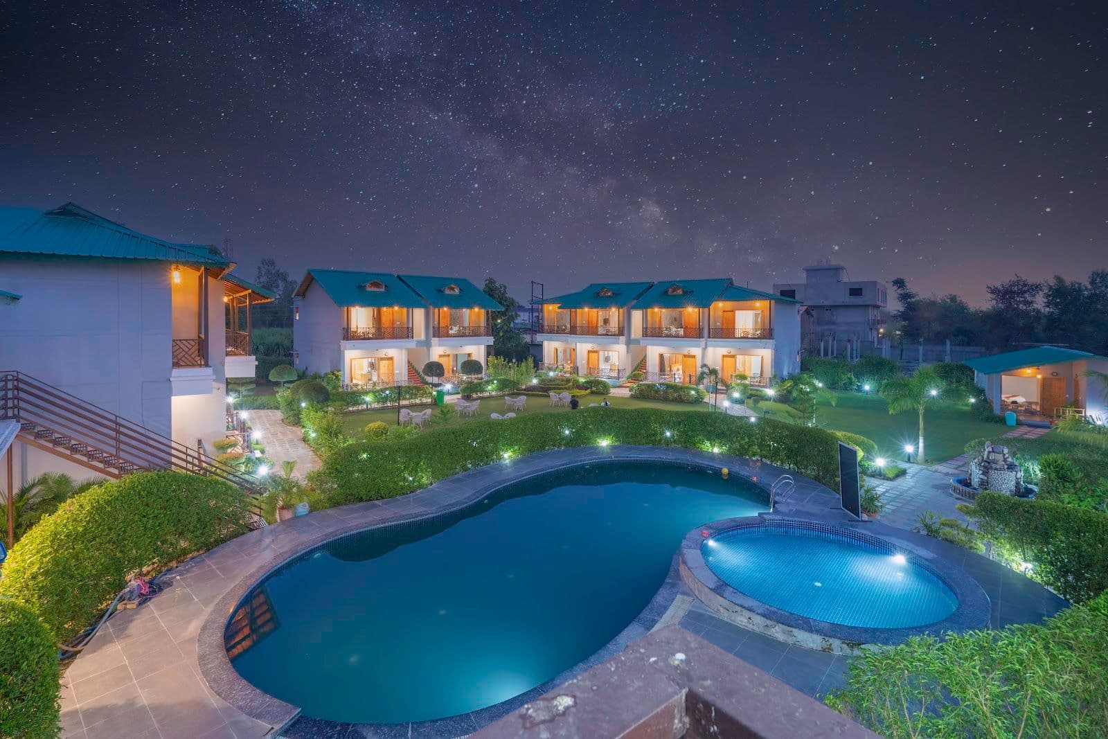 Villa w/ River Views, Uttarakhand in Uttarakhand Ramnagar 1