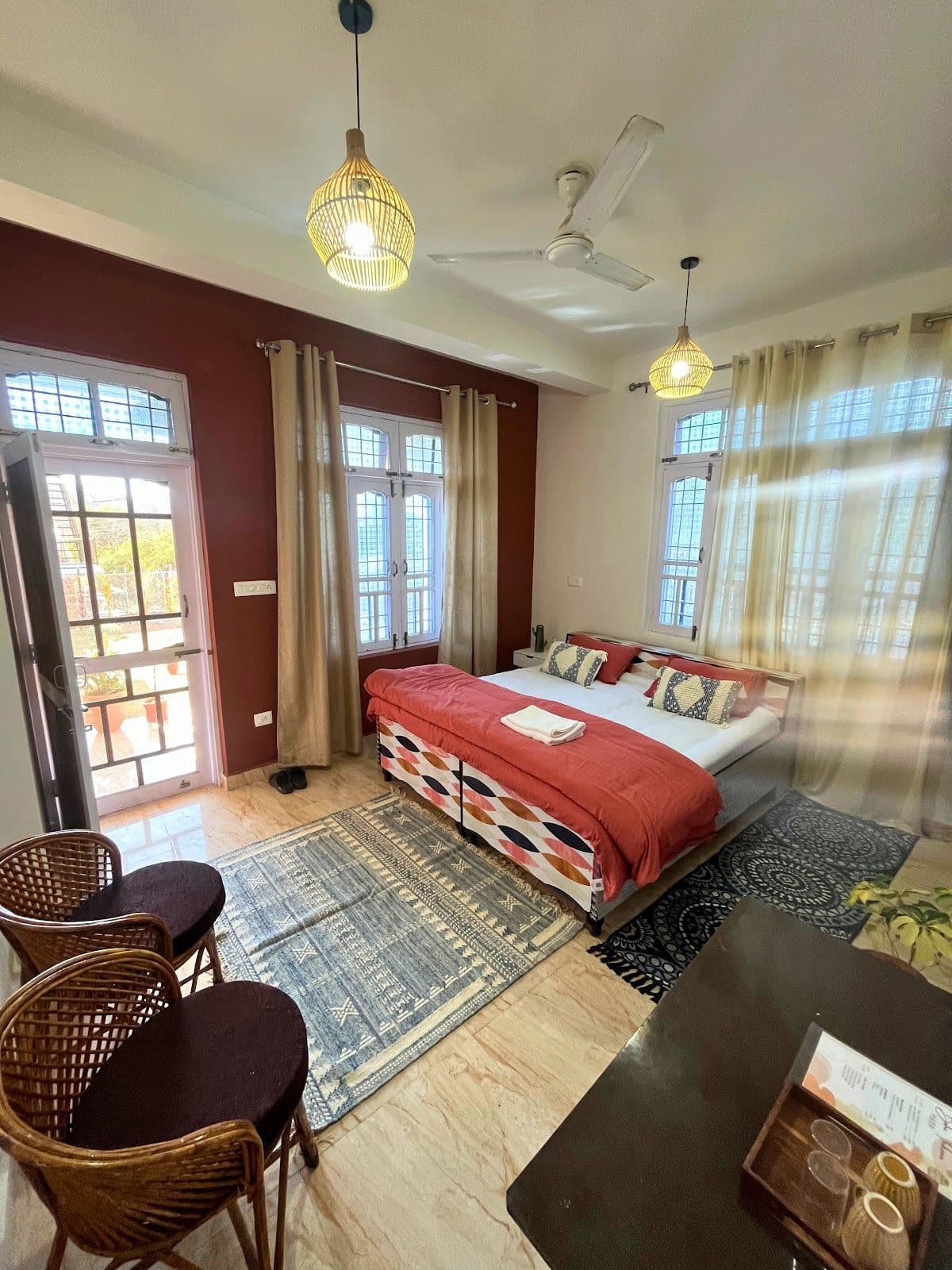 Homestay w/ Home Meals & Dog, HP in Bir, HP 8