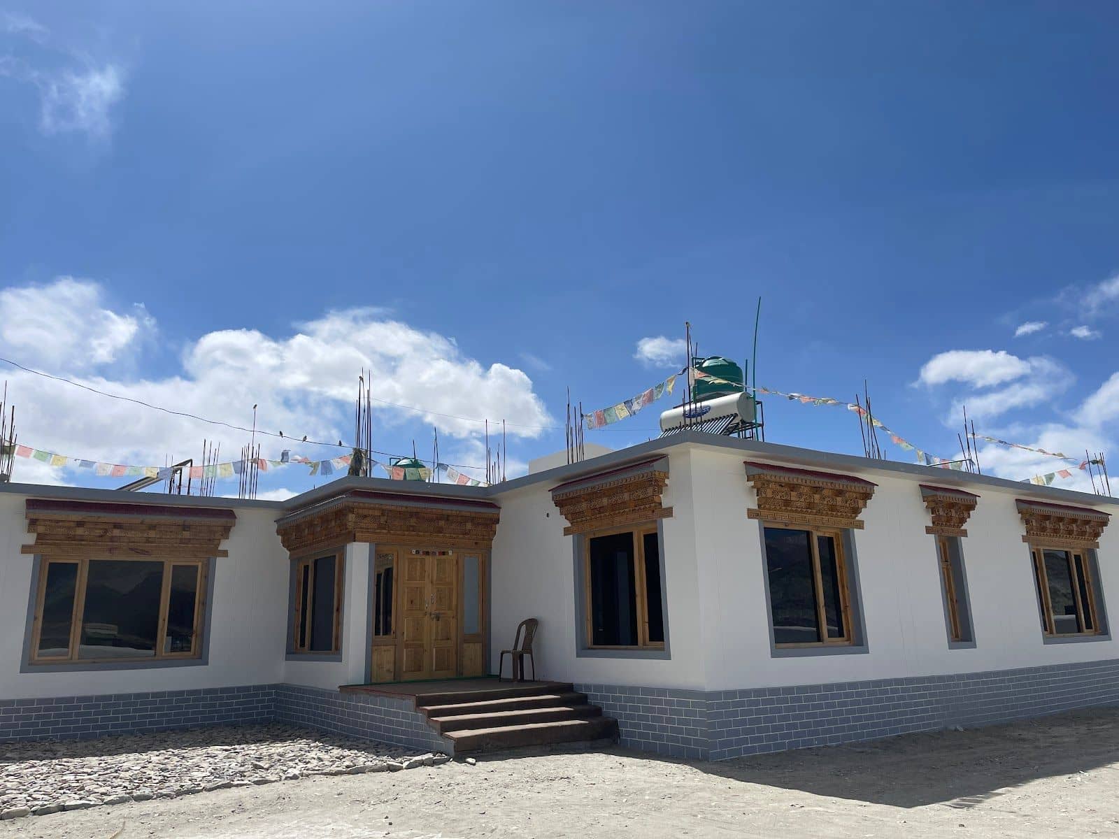 Remote Homestay w/ Solar Hot Water & TV, Ladakh - Hanle, Ladakh