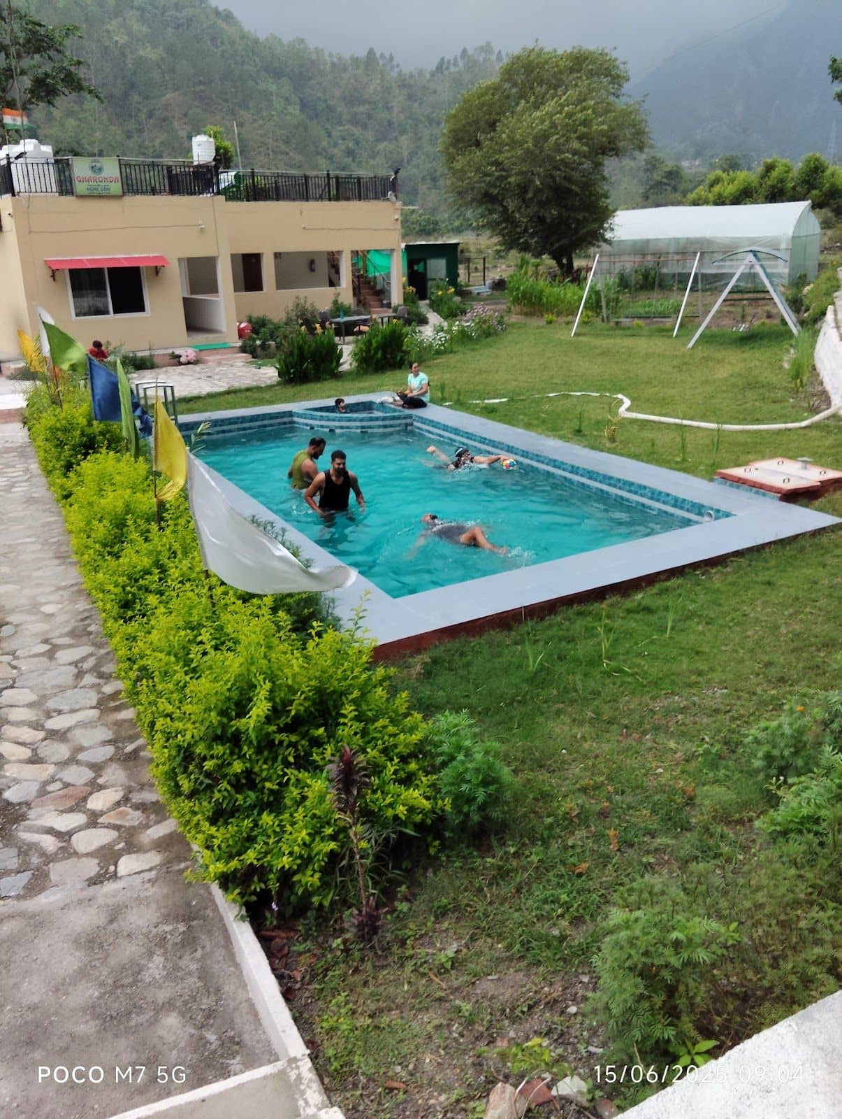3BR Homestay w/ River-Fed Pool, Uttarakhand - Uttarakhand photo 4