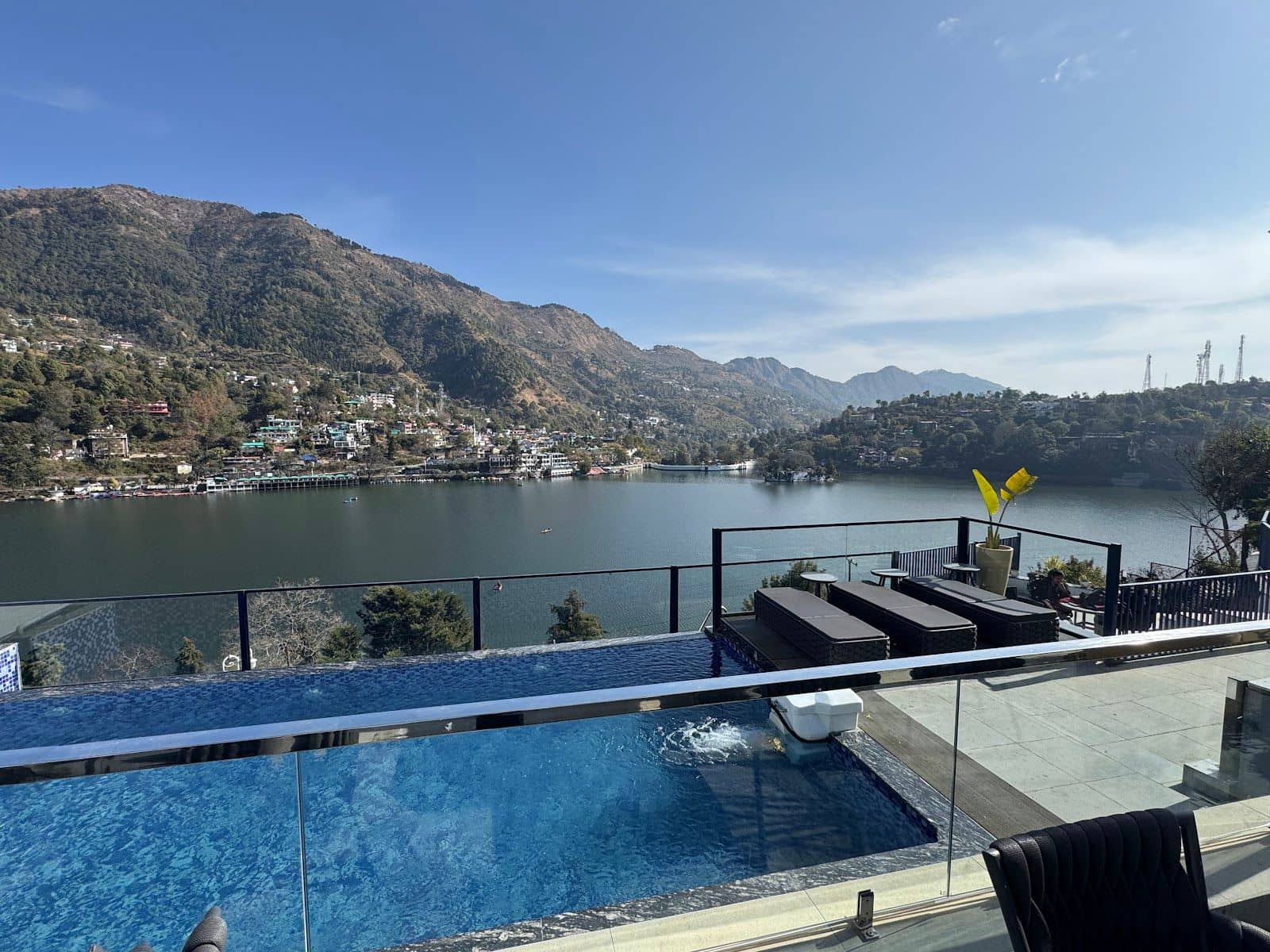 Lake View Villa w/ Infinity Pool & Meals - Bhimtal, Uttarakhand photo 3