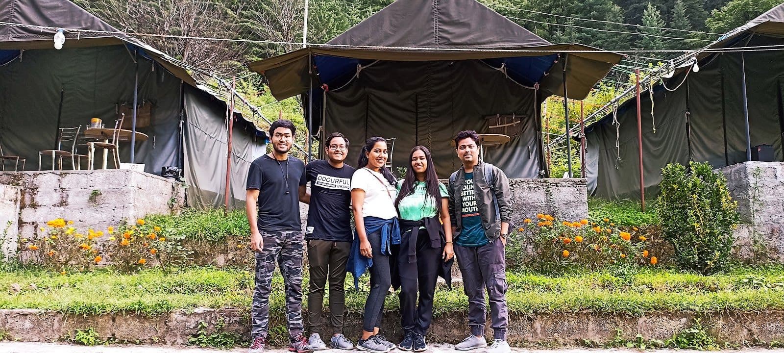 Riverfront Tent Camp w/ Home Meals, HP in Kasol, HP 8