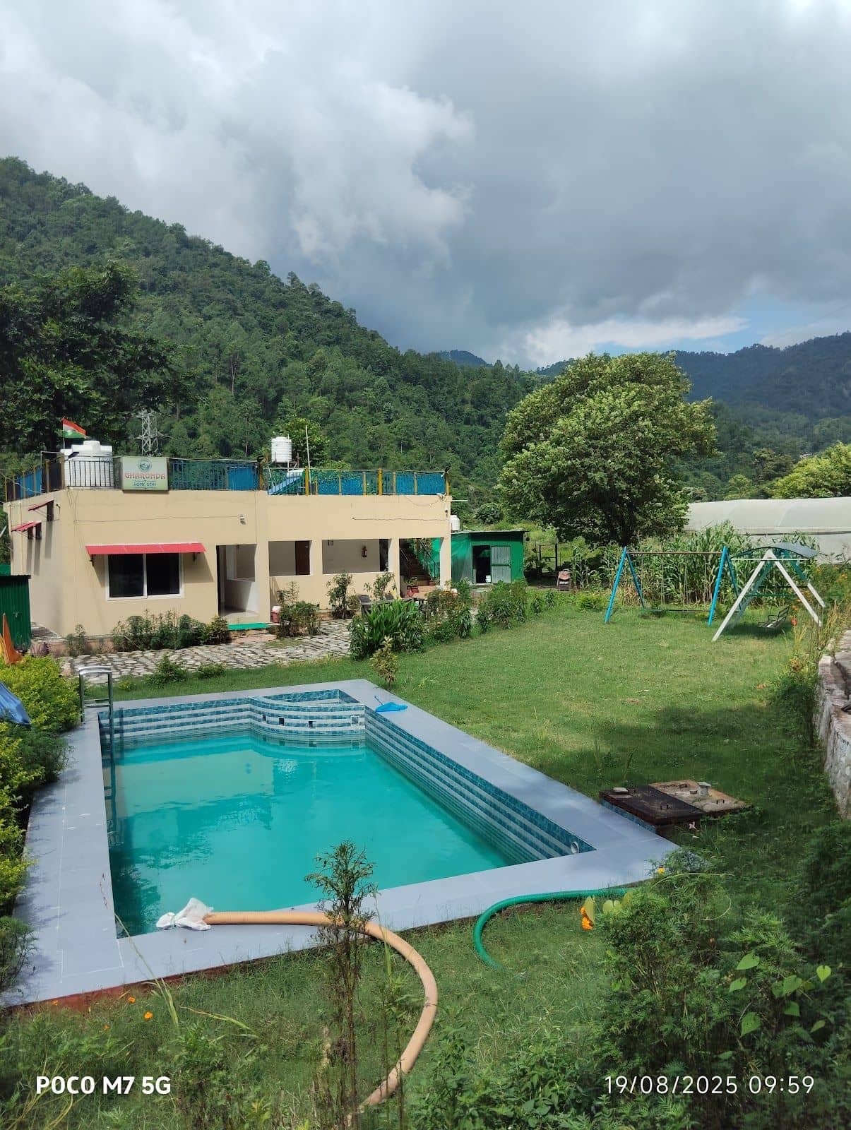 3BR Homestay w/ River-Fed Pool, Uttarakhand - Uttarakhand