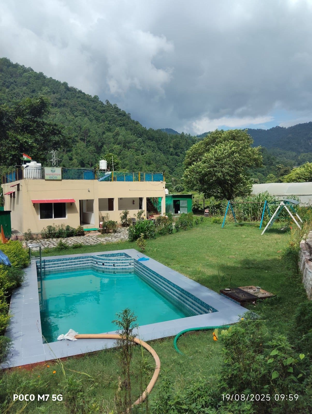 3BR Homestay w/ River-Fed Pool, Uttarakhand in Uttarakhand 1