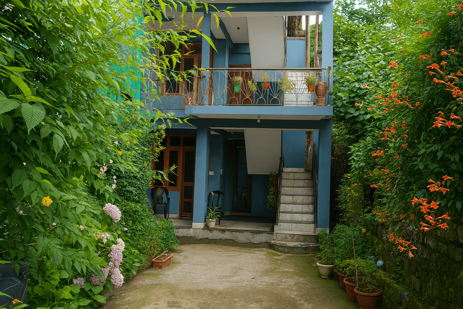 Sunlit Homestay w/ Road Walk, HP - Manali, HP